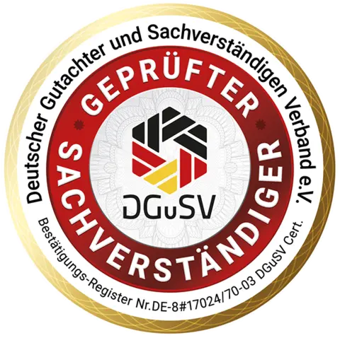 DGUSV geprüfter Sachverständiger